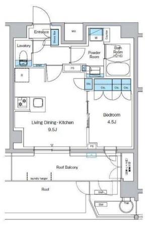 プレディアコート西葛西の物件間取画像